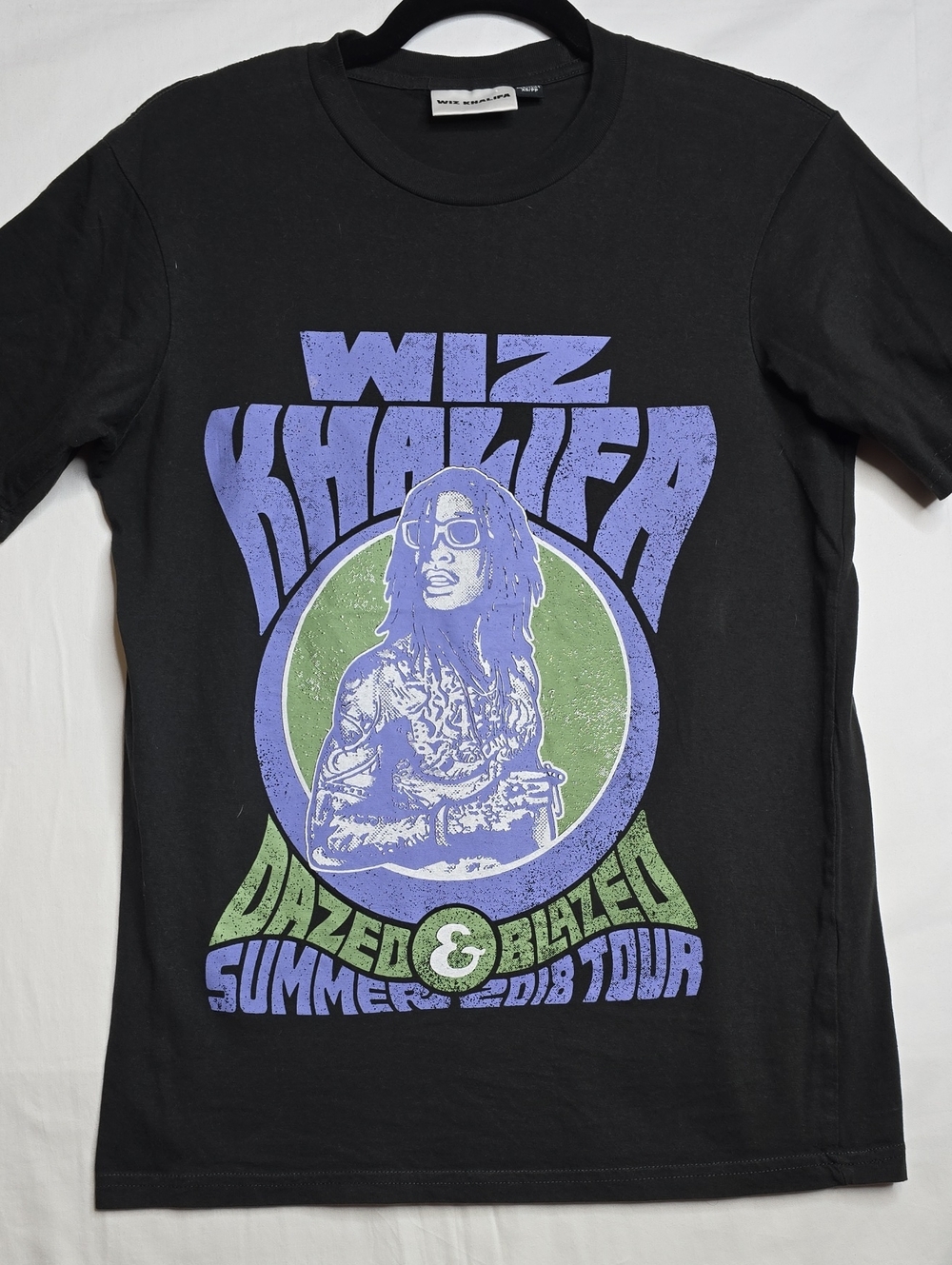 Wiz Khalifa Dazed & Blazed Summer 2018 Tour Tshirt